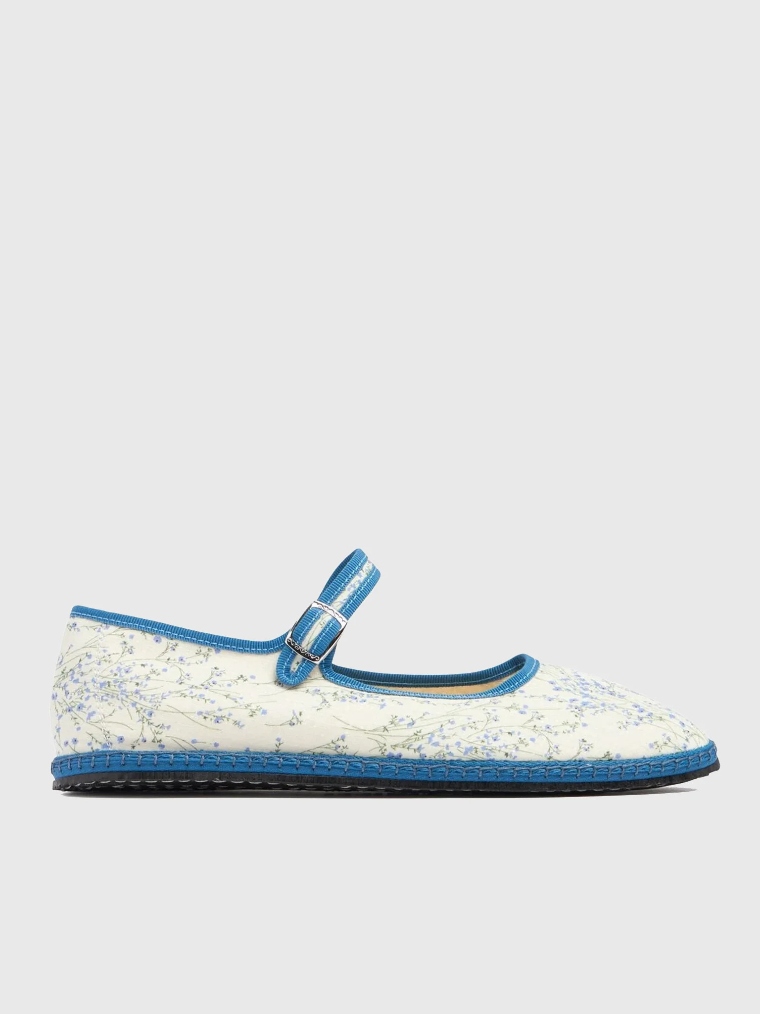 VIBI VENEZIA
                      
                     Women's Mary Jane Cotton Classic Flat | Saint Bernard