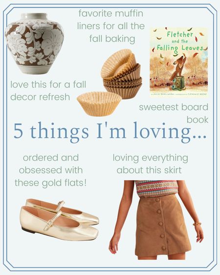 5 things I’m loving right now! 🧡follow along for more fun finds on LTK @ashley_brooke