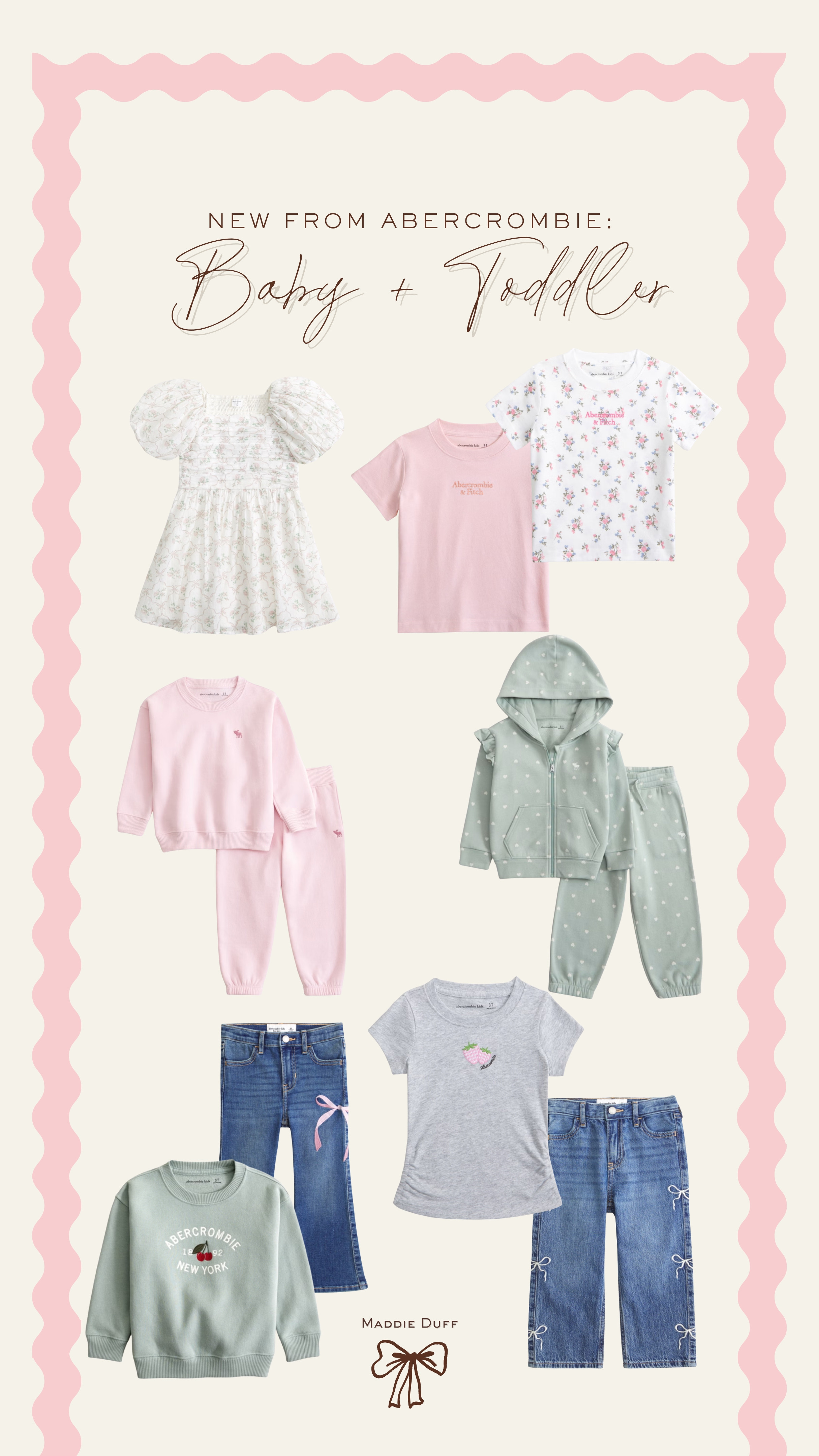 Abercrombie released a new baby + toddler line and its SO cute!

toddler outfits, abercrombie baby, abercrombie kids 

 #LTKmomlife #LTKKids