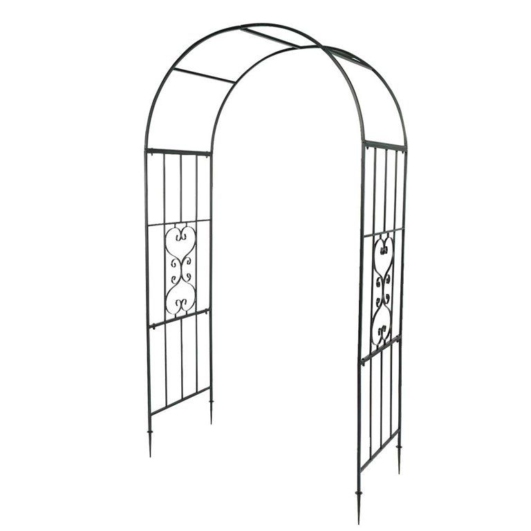 Ktaxon 7.2 Ft Garden Arbor Archway Metal Wedding Party Garden Arch | Walmart (US)