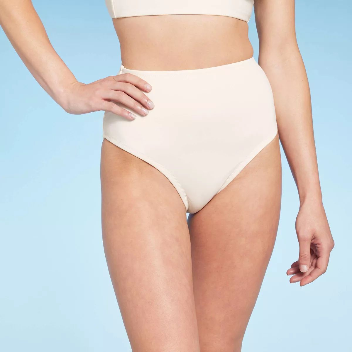 Women's High Waist Cheeky Bikini Bottom - Shade & Shore™ | Target