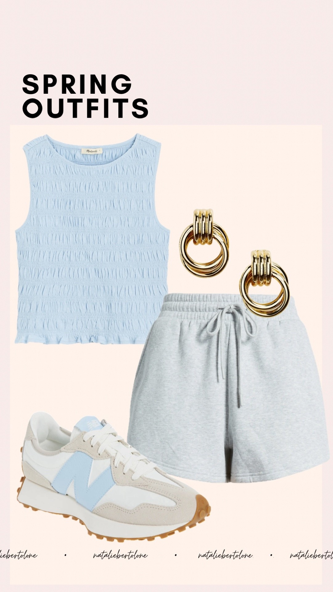 casual comfy spring outfit idea! love the neutral ish color palette here !! new balance sneakers are my fav so i’m biased but how cute !  

#LTKSpringSale #LTKSeasonal #LTKootd