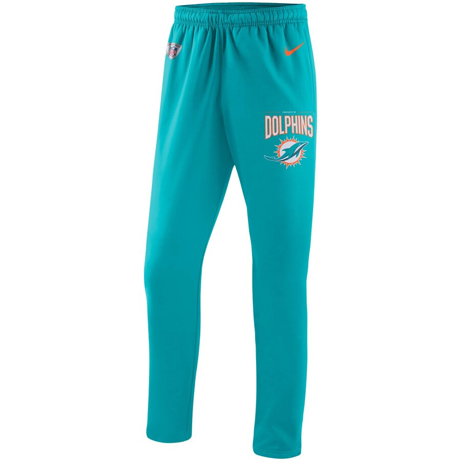 Men's Miami Dolphins Nike Aqua Sideline Practice Performance Pants | NFL Shop