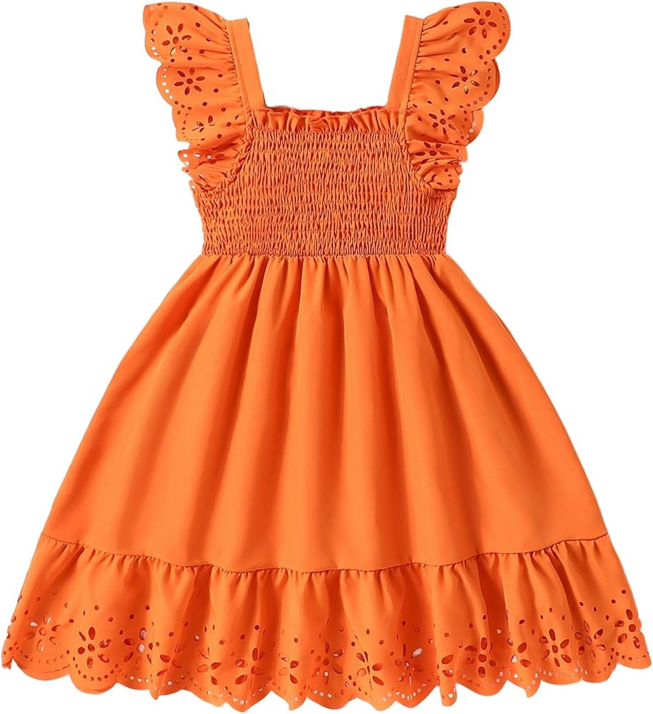 VARMILO Girls Dress Casual Tutu Adjustable Waist Princess Party Dress for Everyday Play, Birthday... | Amazon (US)