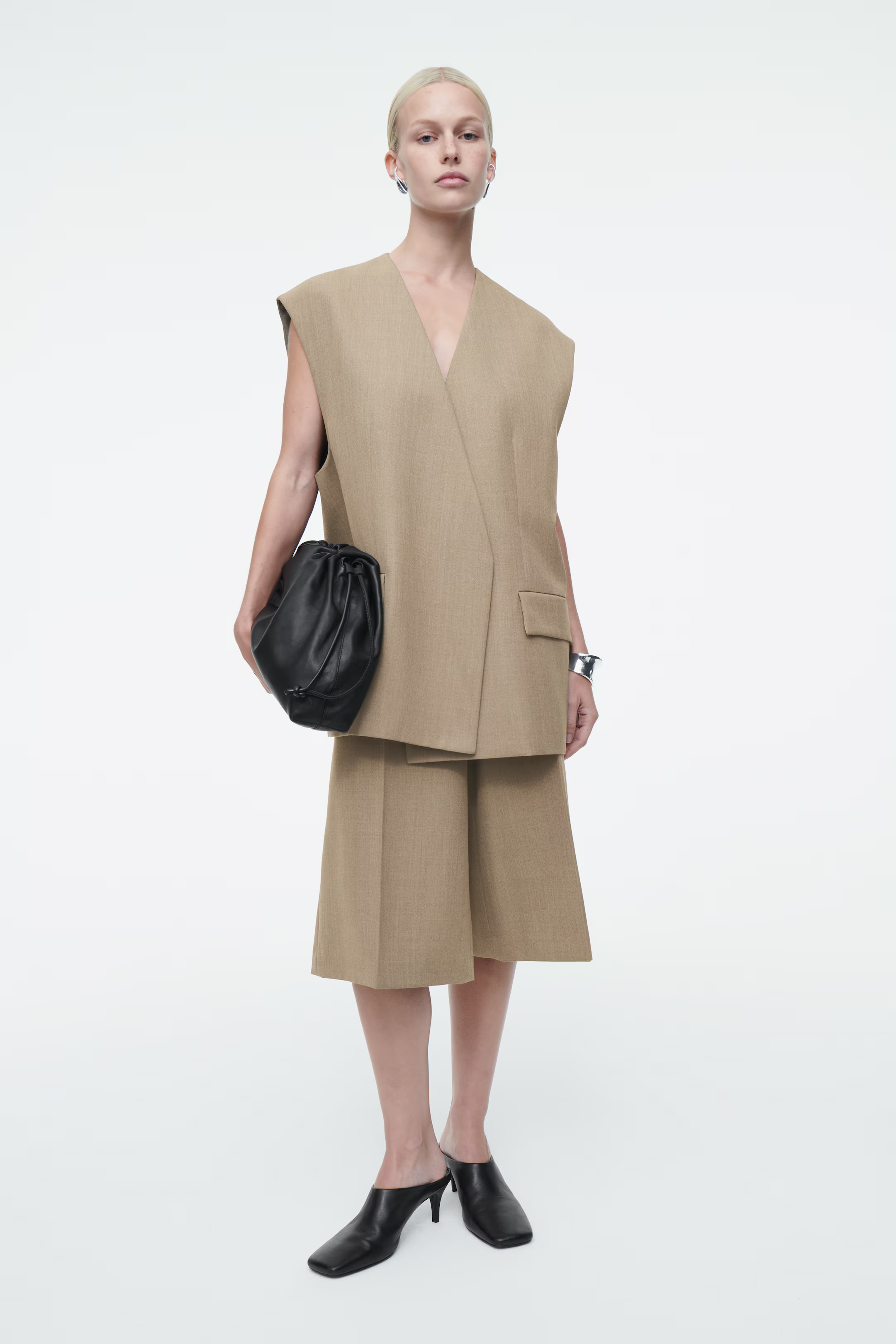 LANGE TWILL-WESTE AUS WOLL-MIX | H&M (DE, AT, CH, NL, FI)