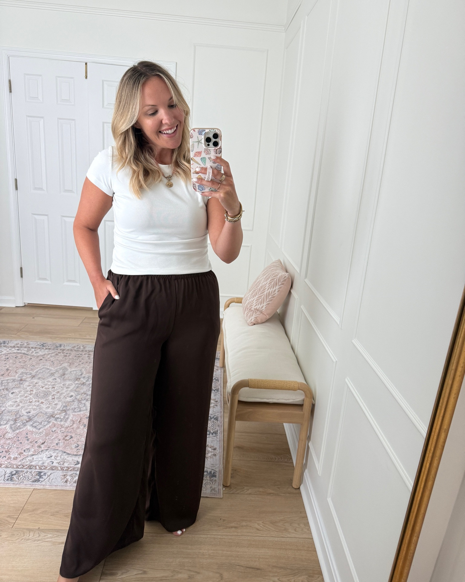 The viral target pants!! Wearing a size 10/large

#LTKSeasonal #LTKMidsize