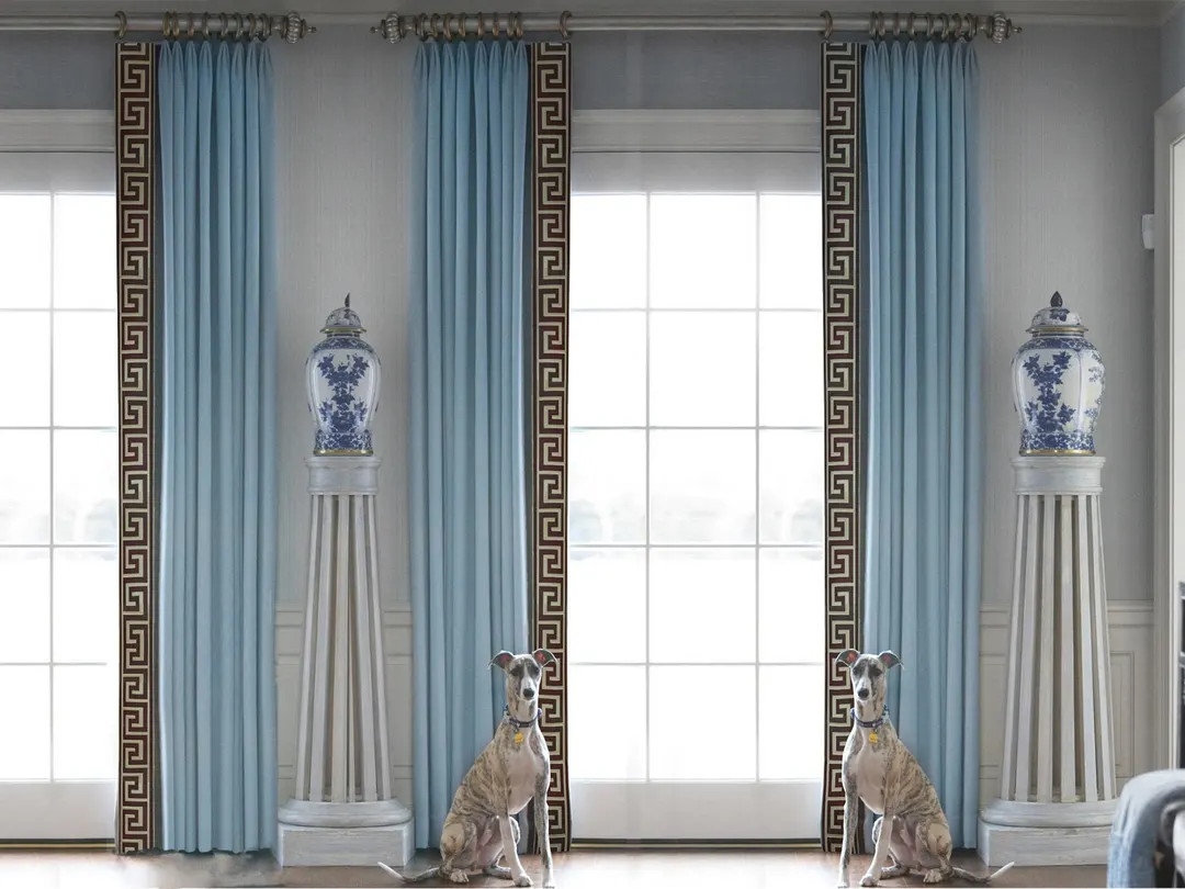 Blackout Velvet Drapes.extra Height and Width.curtains Customizable Colors, Fabrics, Sizes, Trims... | Etsy (US)