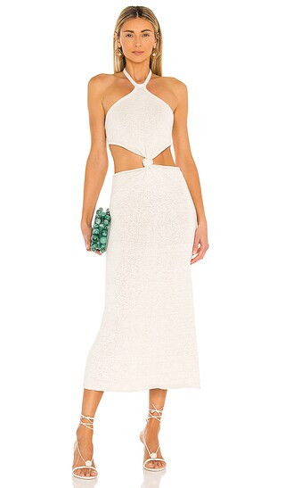 Cameron Dress in Off White | Revolve Clothing (Global)