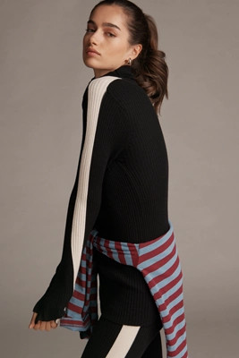 Varley Leopold Roll-Neck Long-Sleeve Top | Anthropologie (US)