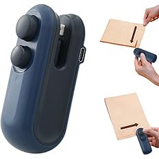 Mini Bag Sealer and Cutter Mini Bag Sealer,Upgrade Handheld TYPE-C Rechargeable Bag Sealer for Se... | Amazon (US)