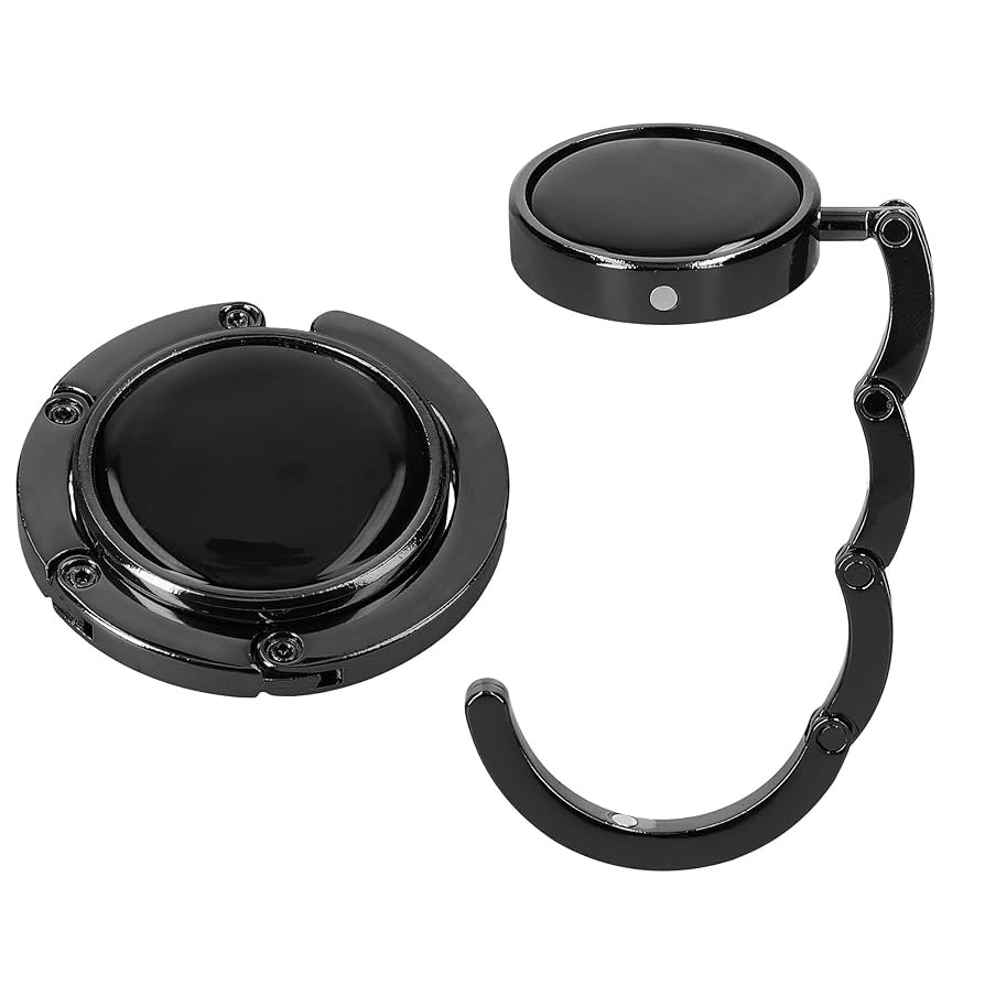 kwmobile Purse Hanger for Table (Set of 2) - Purse Hook for Table - Folding Handbag Hanger - Port... | Amazon (US)
