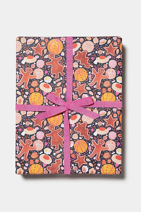 Red Cap Cards Red Cap Holiday Treats Wrapping Paper at Urban Outfitters | Urban Outfitters (US and RoW)
