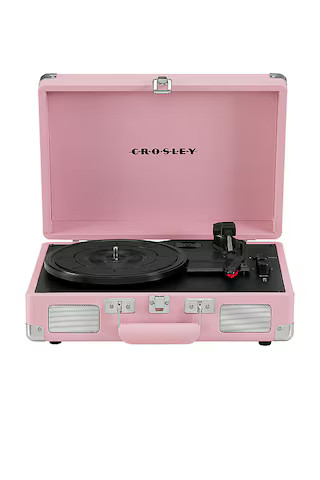 Crosley Radio Cruiser Plus Record Player in Blush from Revolve.com | Revolve Clothing (Global)