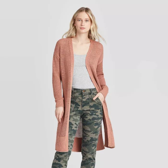 Women's Open Stitch Cardigan - Universal Thread™ | Target