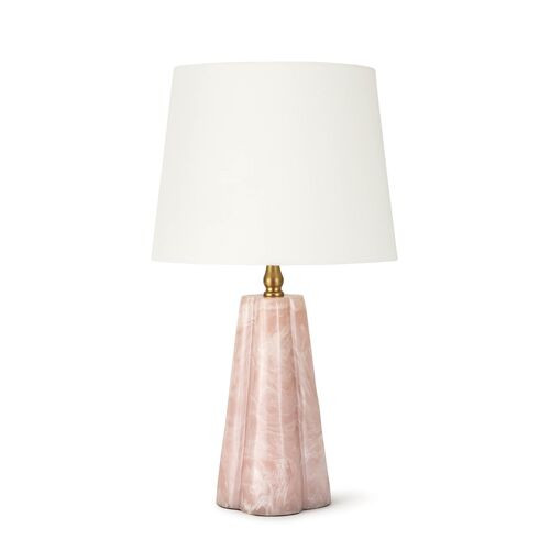 Joelle Mini Accent Lamp, Rose | One Kings Lane