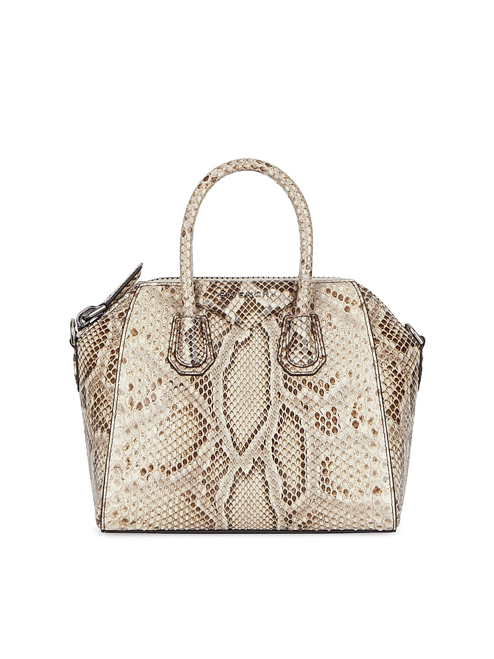 Women's Mini Antigona Bag in Python - Natural | Saks Fifth Avenue