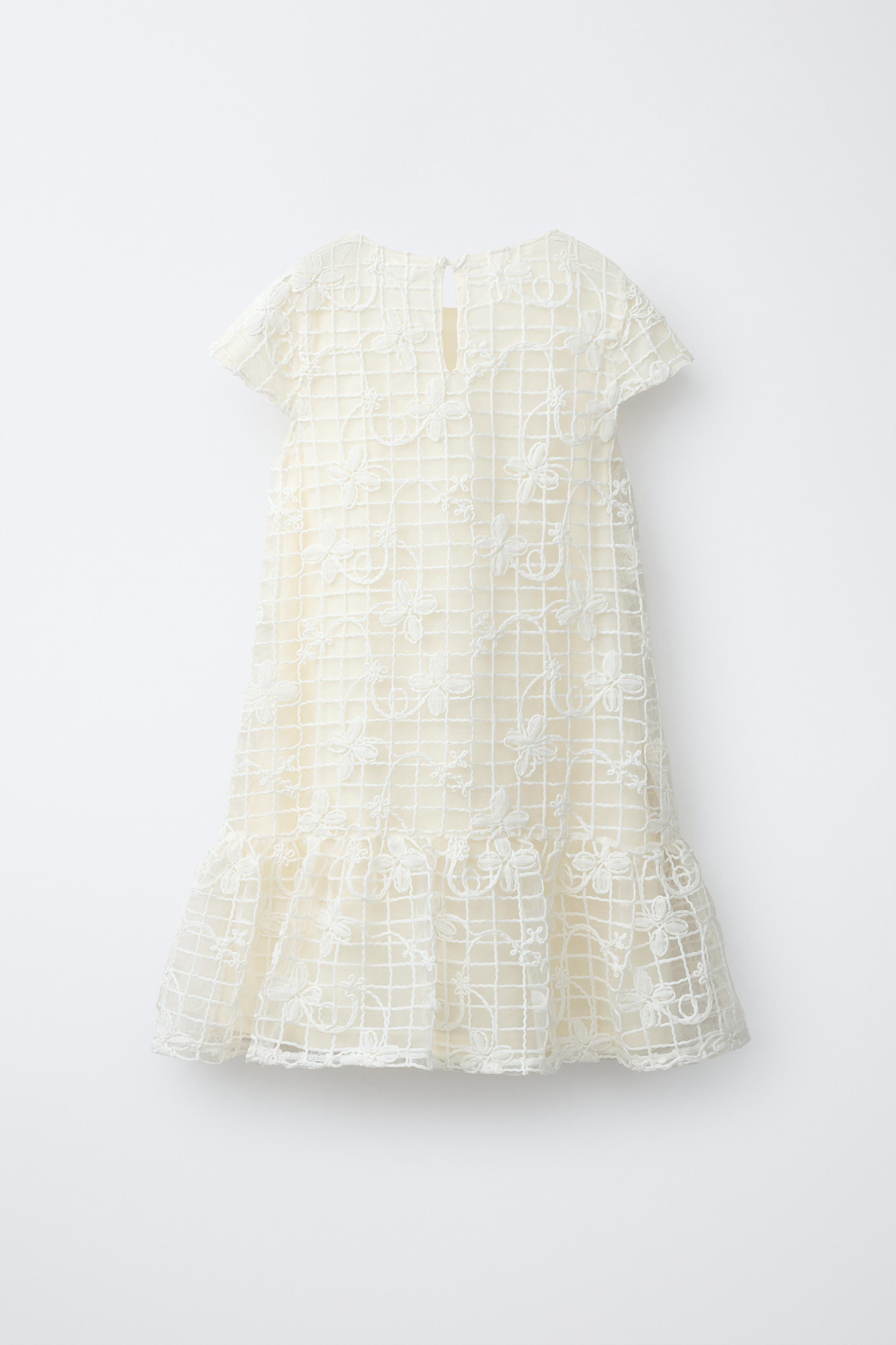 FLORAL TULLE DRESS | Zara US