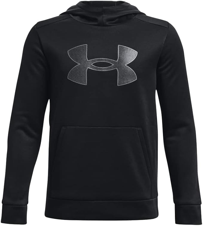 Under Armour Boys Armourfleece Big Logo Hoodie | Amazon (US)