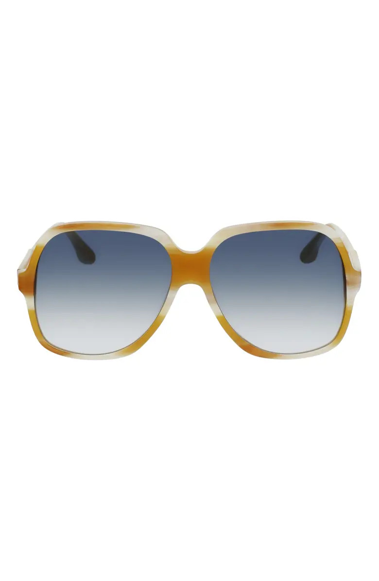 59mm Gradient Square Sunglasses | Nordstrom