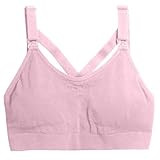bamboobies Baby Boys' Nursing Bra, Pink, Medium | Amazon (US)