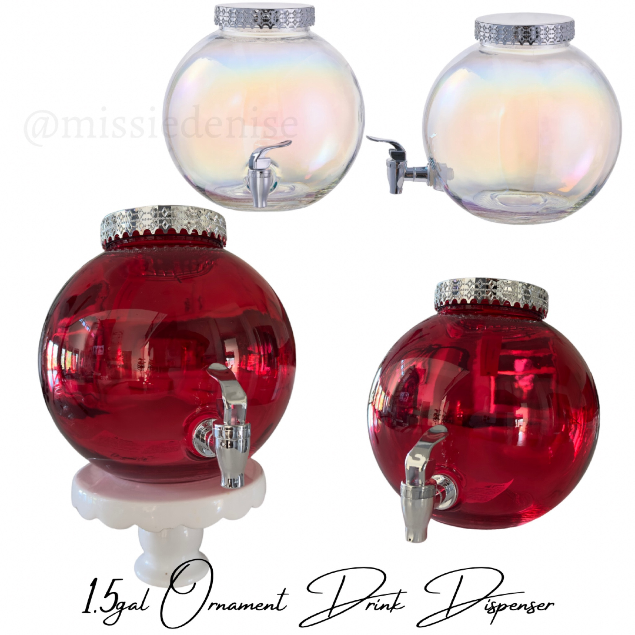 1.5 gallon Holiday Drink Dispensers #walmartfinds #ltkfindsunder50 #partydecor

#LTKSeasonal #LTKHoliday #LTKParties