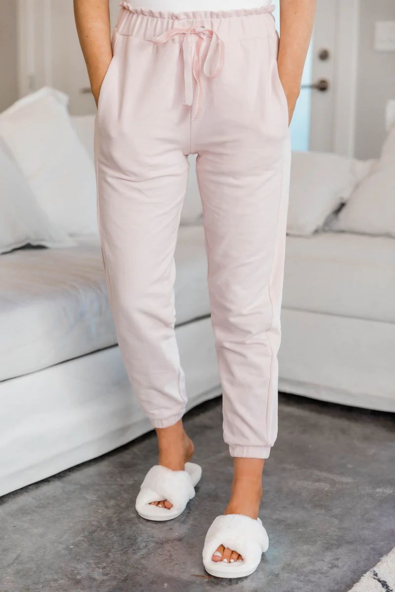 LIVING MY BEST STYLE X PINK LILY The Blair Lounge Pants | The Pink Lily Boutique