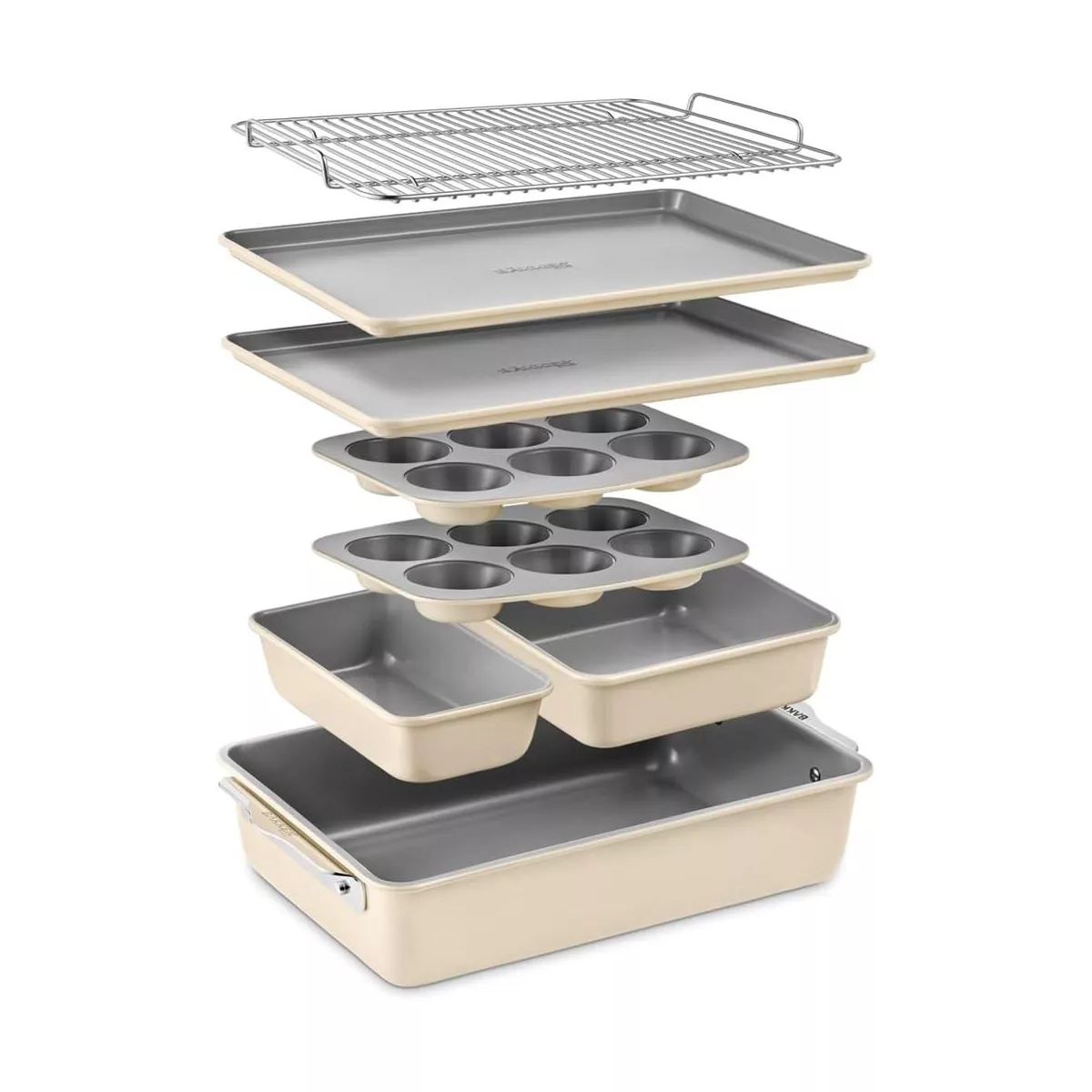 Bakken Swiss 8-Piece Stackable Bakeware Set - Non-Stick Coating For kitchen | Target