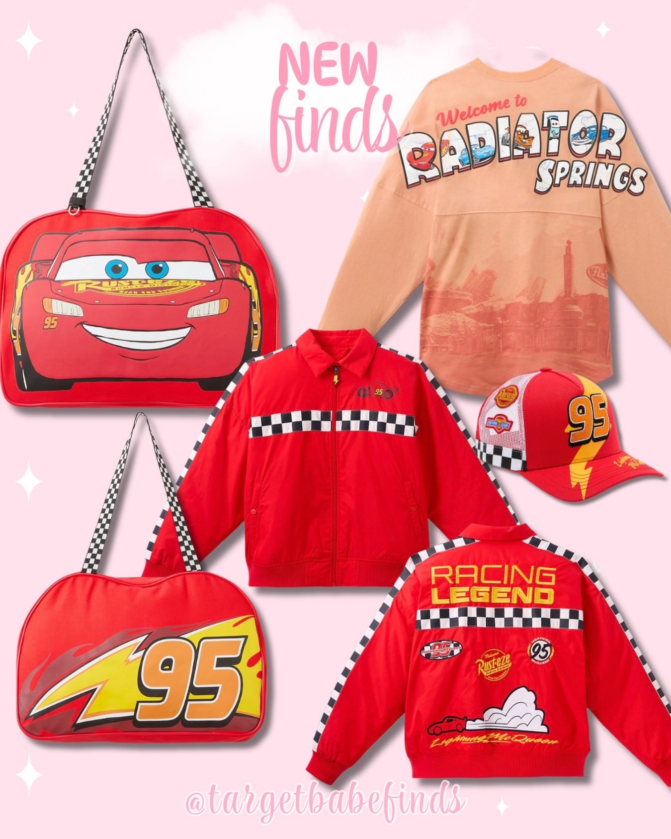 NEW 🏁 Pixar Car’s Collection 🏎️ comment CARS for the 🔗 #pixarcars #lightningmcqueen #radiatorsprings #disney #disneystyle