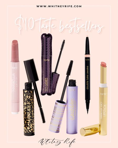 TARTE SALE!
Use code WHITNEY for 15% off non-sale items! 
Tarte favorites 
Spring makeup 

#LTKsalealert #LTKSale #LTKunder50