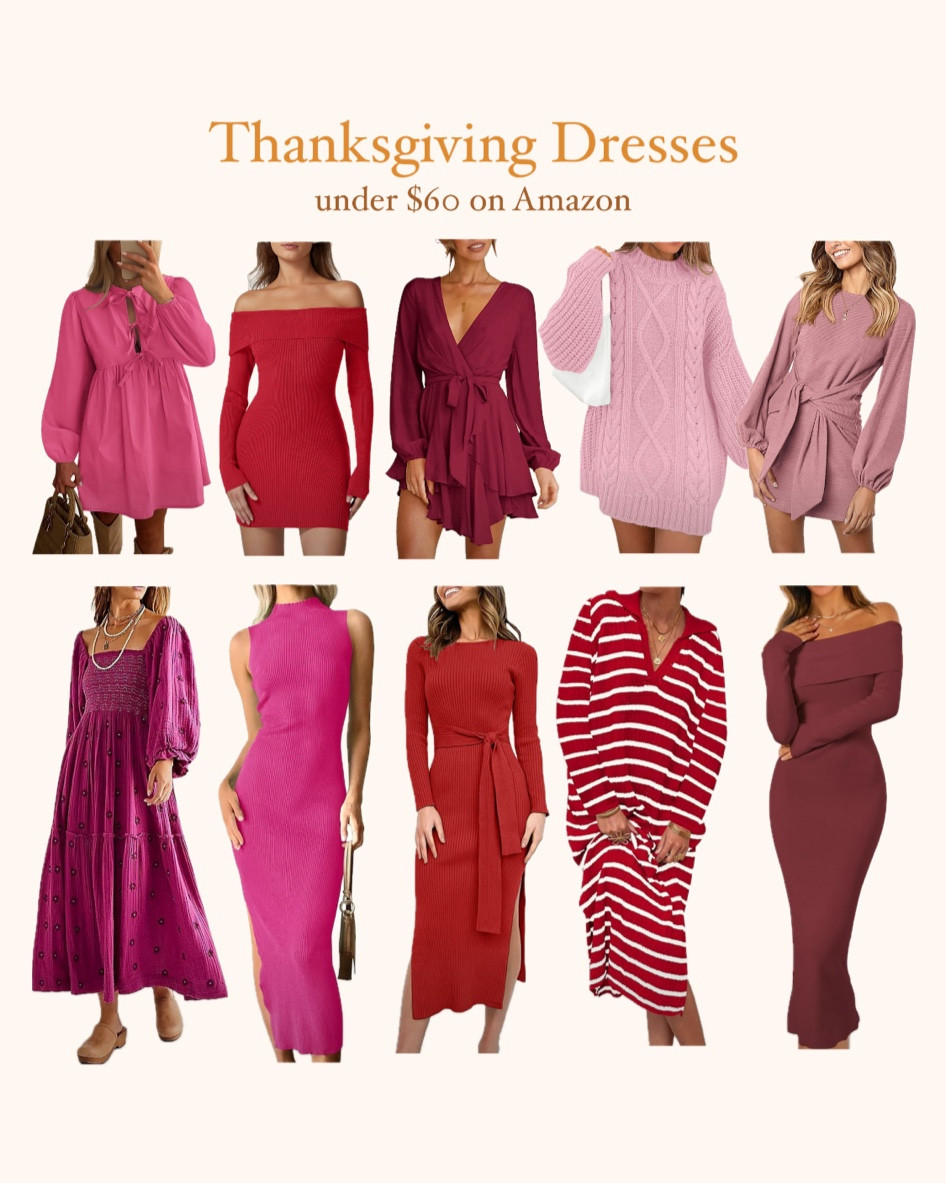 THANKSGIVING DRESSES 🦃🍂 Thanksgiving dress, fall dress, fall dresses, Family photos. family pictures, outfit for family photos, outfit for family pictures, outfits for family photos, outfits for family pictures, fall outfit, fall outfits, holiday outfit, holiday outfits, Thanksgiving outfit, Thanksgiving outfits, knit dress, knit dresses, holiday dress, holiday dresses, neutral dress, neutral dresses, Thanksgiving outfit, Thanksgiving outfits, 