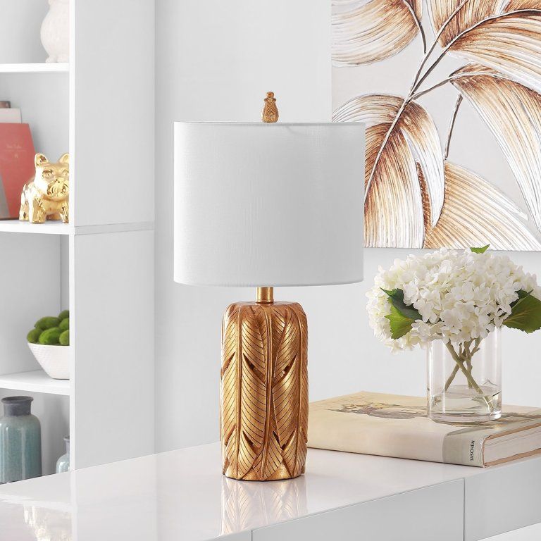 Safavieh Wilsa 22.5 in. H Rustic Solid Table Lamp, Gold | Walmart (US)