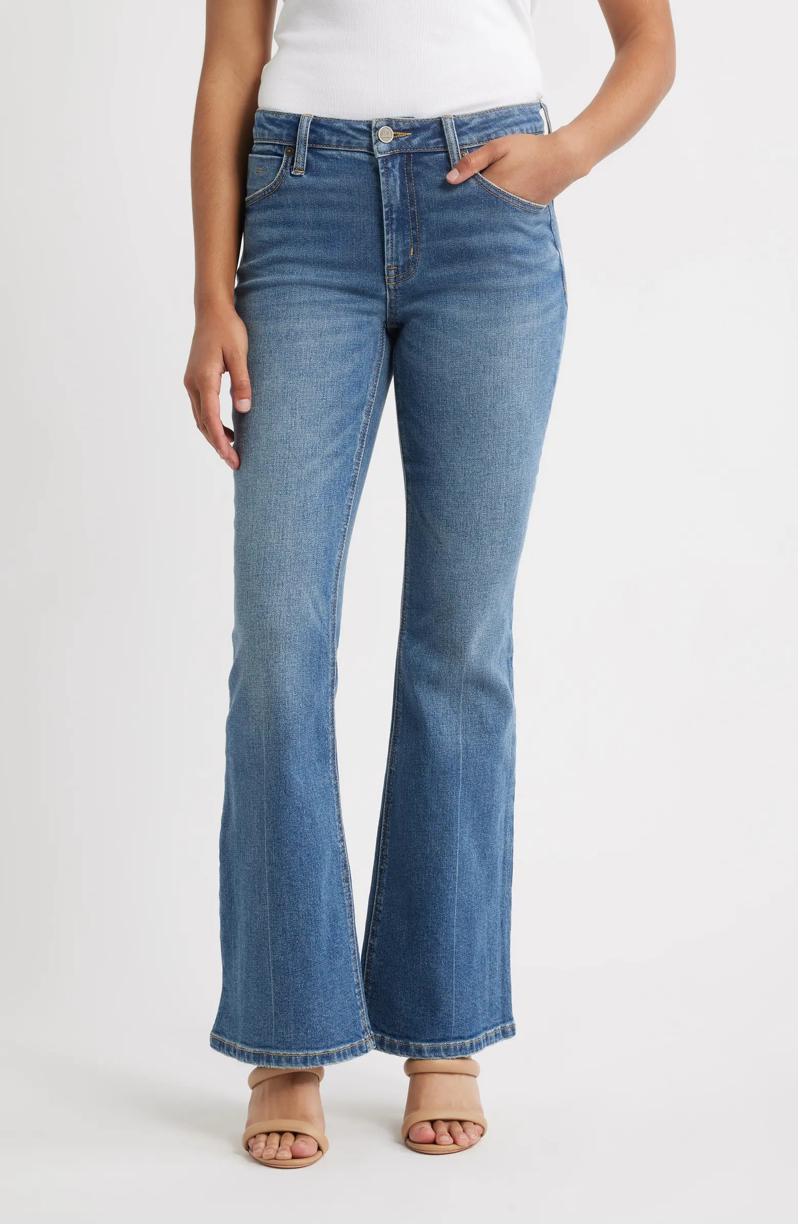CITY BLUES Eiffel Flare Jeans | Nordstrom | Nordstrom