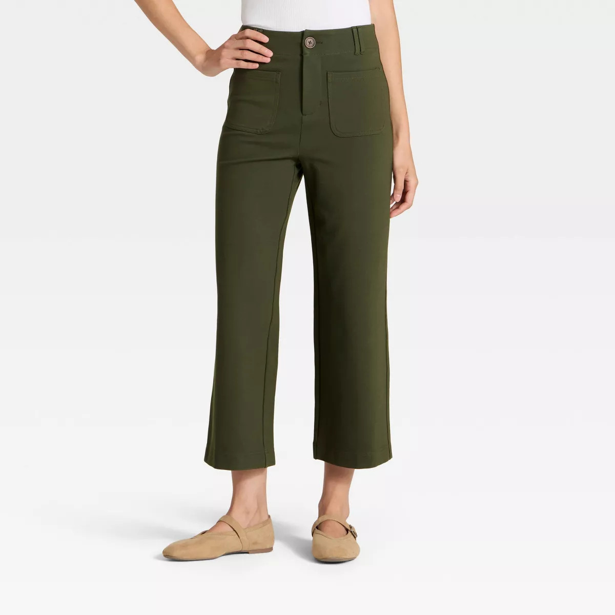 Women's High-Rise Cropped Pants - A New Day™ | Target