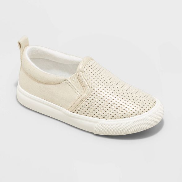 Toddler Girls' Emilia Slip-On Apparel Sneakers - Cat & Jack™ | Target