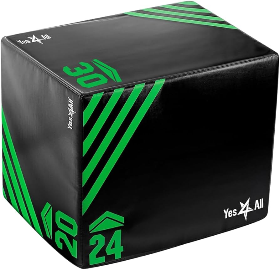 Yes4All 3 in 1 Foam Plyometric Jump Box Jump Training & Conditioning-Plyo Jump Box for Jump Train... | Amazon (US)