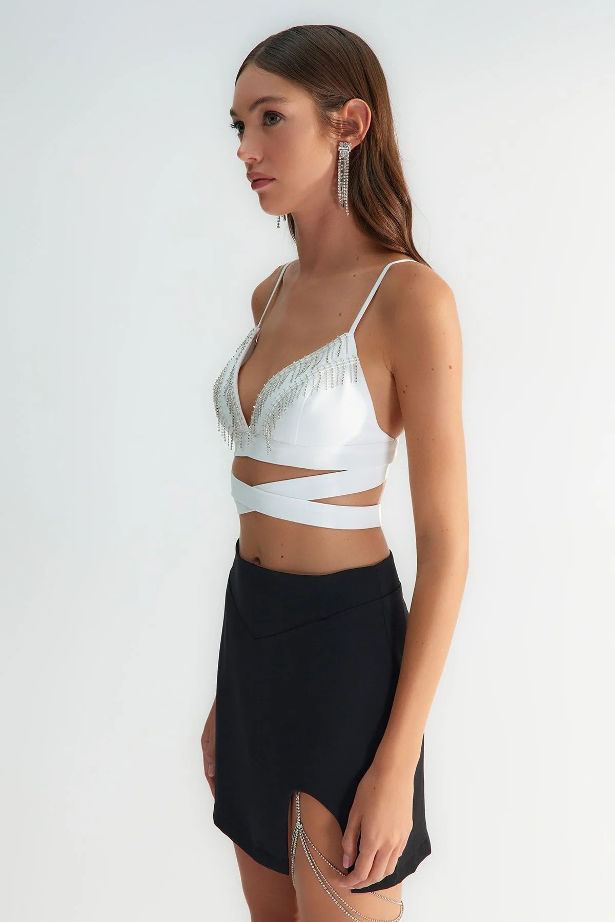 Bustier - Ecru - Unifarben | Trendyol DE