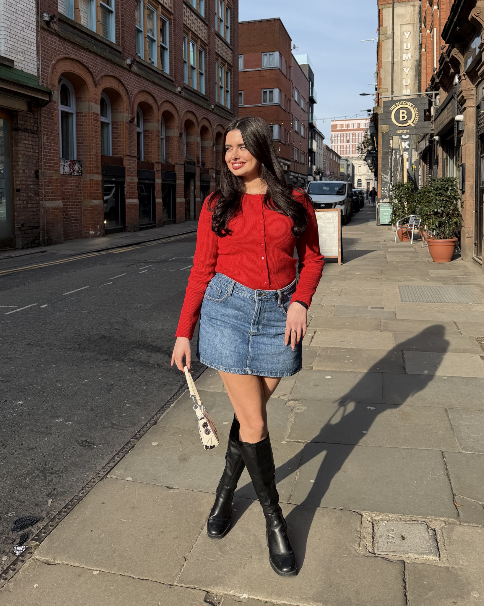 The easiest spring outfit that always looks put together ❤️
This combo is so flattering and effortless but still feels done

Top (size S 10/12)
Skirt (size 12)

Perfect for brunch, days out or when you want to feel cute but comfy ✨
Everything linked on my LTK 🤍

#ltkuk #ltkfashion #ltkstyle #ltkoutfits
#primarkhaul #primarkstyle #primarkfinds
#springoutfits #springstyle #springfashion
#denimskirt #denimoutfit #casualoutfits
#petitefashion #petitecurvy
#midsizestyle #midsizefashion #size10style #size12style
#flatteringoutfits #everydaystyle #outfitideas

#LTKpetite #LTKuk #LTKspring