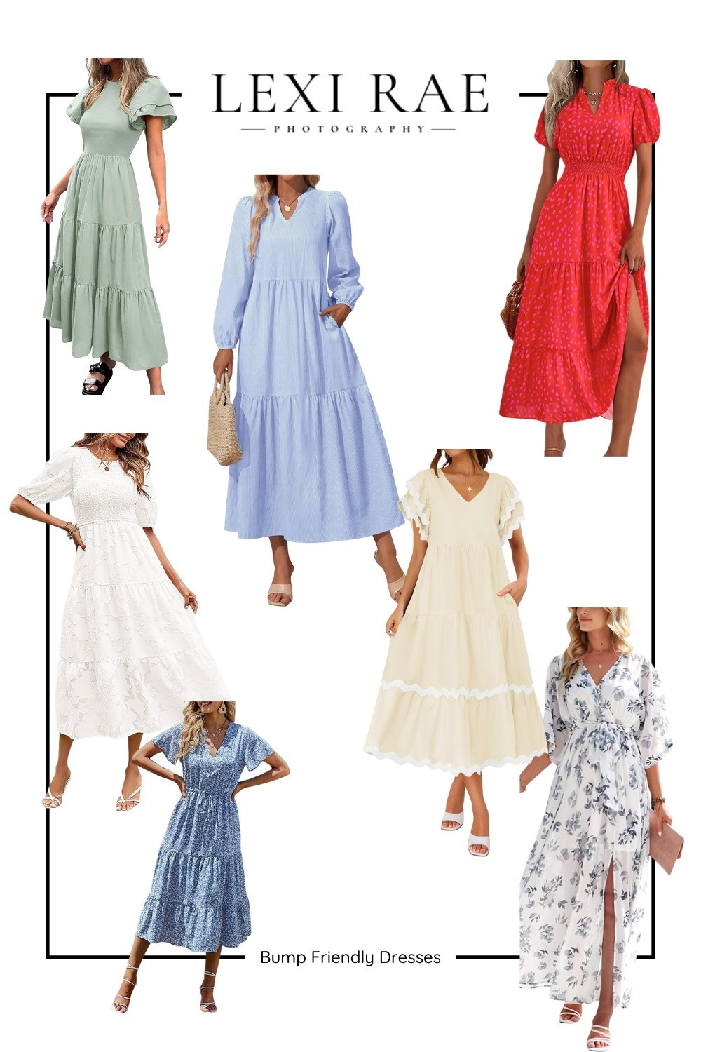 Here are some of my favorite BUMP FRIENDLY dresses for your upcoming maternity photography session.

https://lexiraephotography.com/what-to-wear-bump-friendly-dresses


#LTKStyleTip #LTKBump #LTKFamily