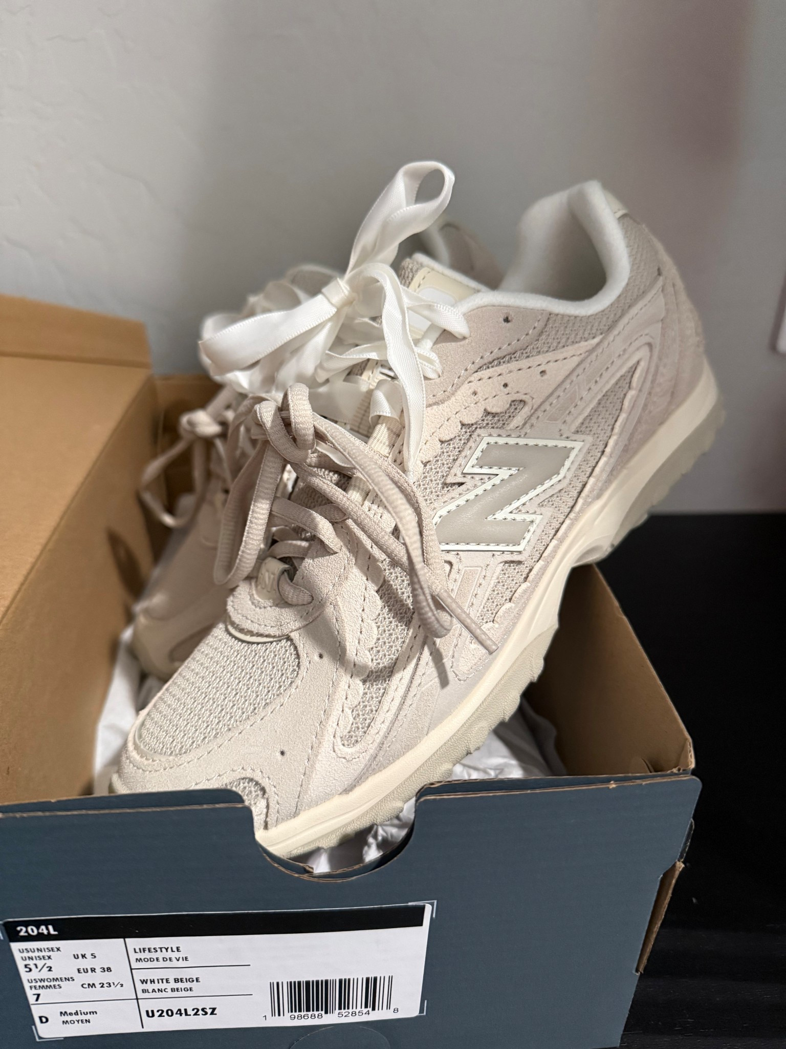 New summer sneakers 👟 color is Sea Salt & Linen 

#newbalance #sneakers #miumiudupe #shoes #summershoe 

#LTKootd #LTKfitnessgoals #LTKActive