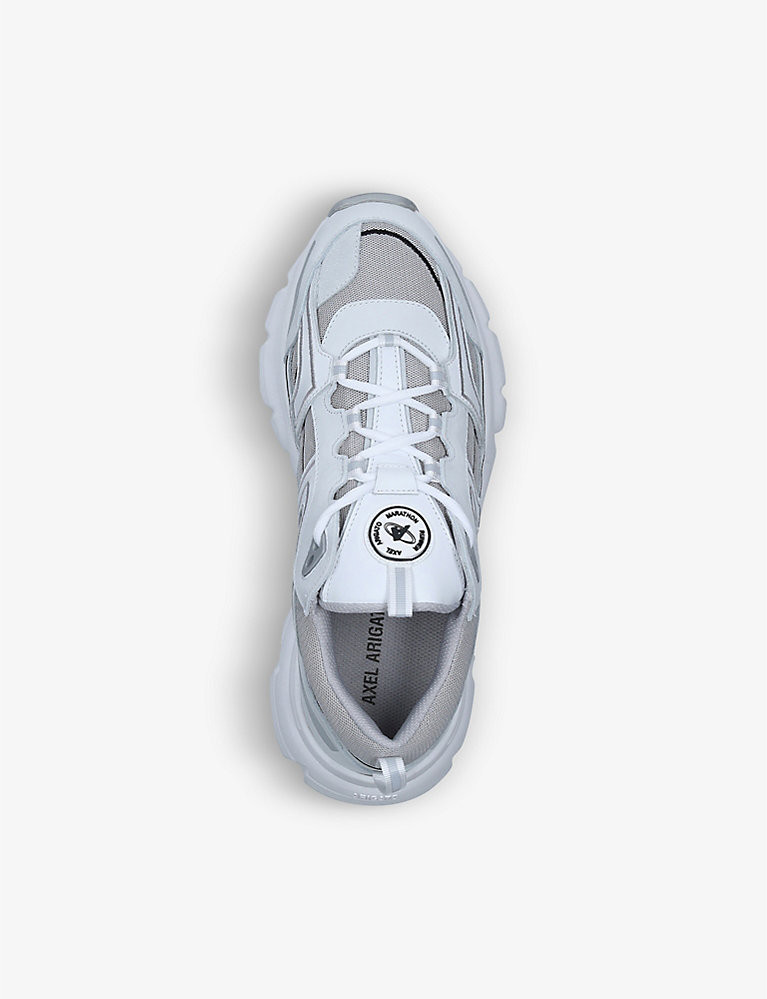 Marathon Runner mesh and leather trainers | Selfridges
