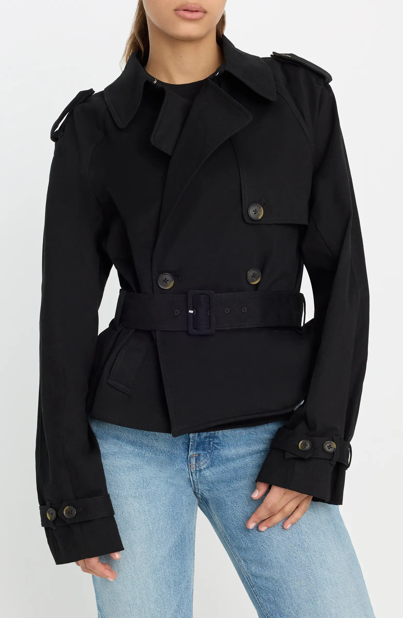 Crop Trench Jacket | Nordstrom