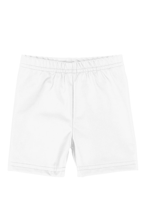 NoggiWear Leather Shorts in White at Nordstrom, Size 2T | Nordstrom