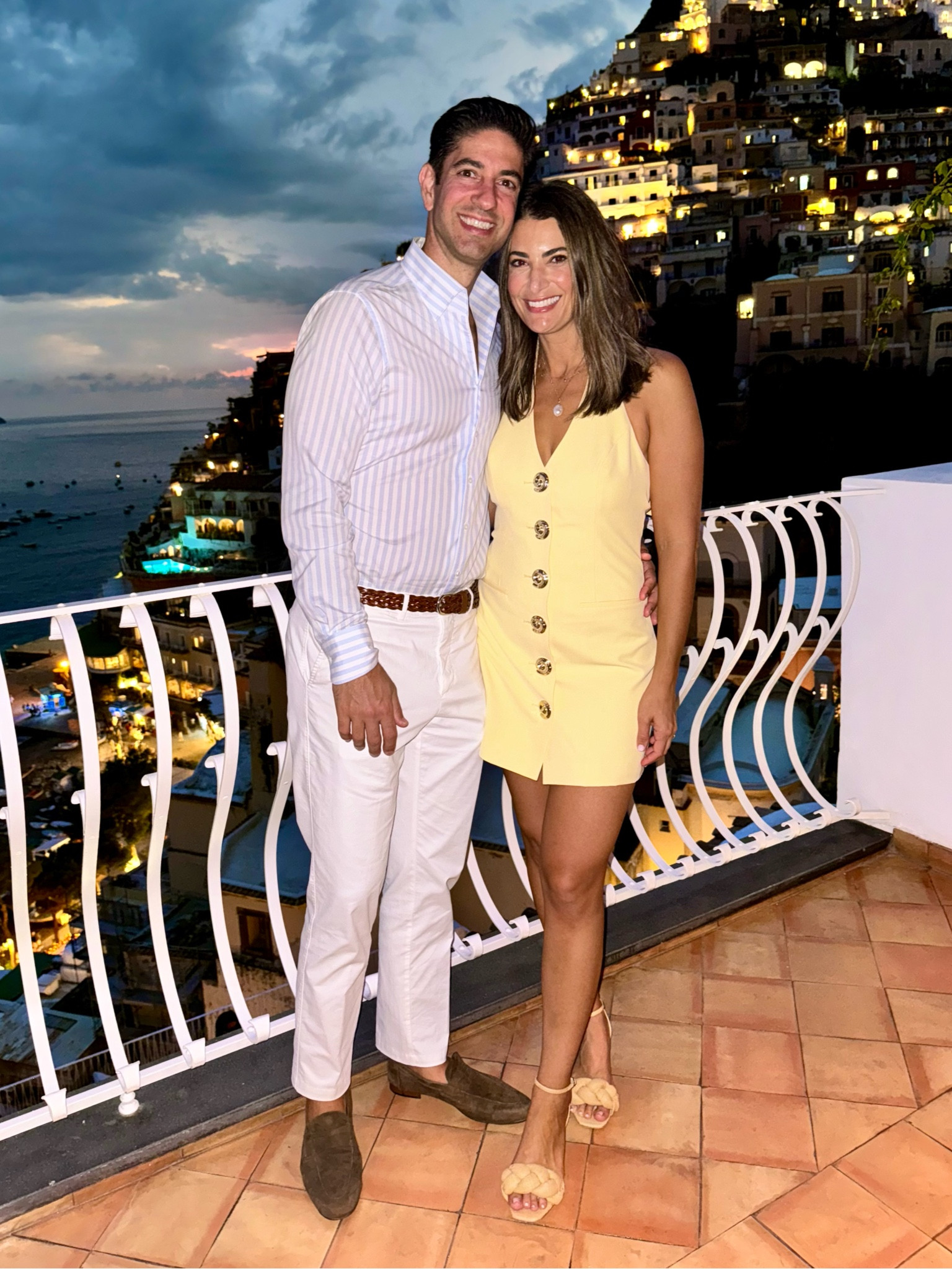 loved this dress for our dinner in Positano 💛

Dress - small
Sandals - true to size 

#LTKShoeCrush #LTKSaleAlert #LTKStyleTip