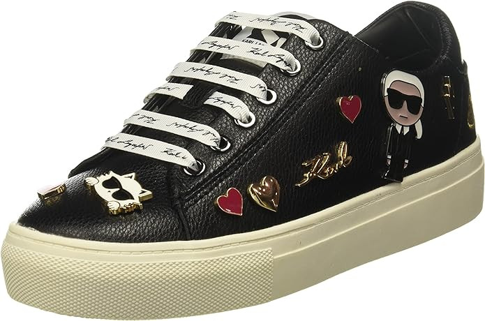 Karl Lagerfeld Paris Women's Cate Shoes – Sneakers Iconic Klp Pins | Amazon (US)