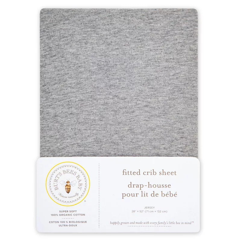 Burt's Bees Baby® Organic Jersey Fitted Crib Sheet | Target
