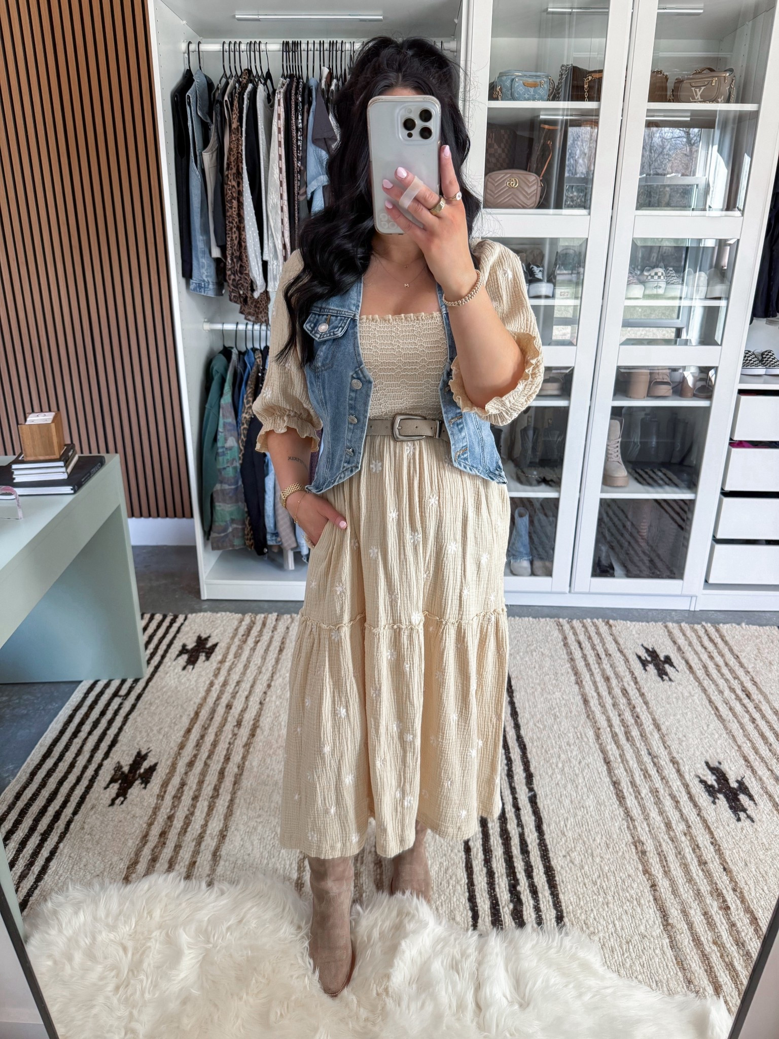 Bump Friendly Church Outfit 🤍

Dress - small
Denim Vest - medium
Belt - small

This dress is PERFECT for anyone expecting (or not expecting!) Comes in a ton of color options! I styled it with this denim vest & some cowgirl boots to give it more of a western vibe. 👏🏼



#LTKBump #LTKootd