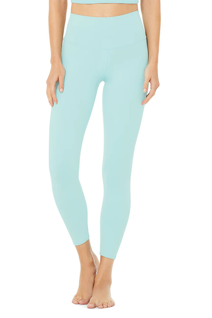 7/8 High-Waist Airbrush Legging - Blue Quartz | Alo Yoga (US)