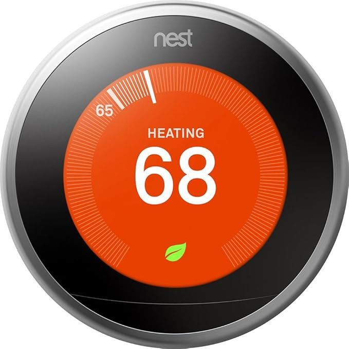 Google Nest Learning Thermostat - Programmable Smart Thermostat for Home - 3rd Generation Nest Th... | Amazon (US)