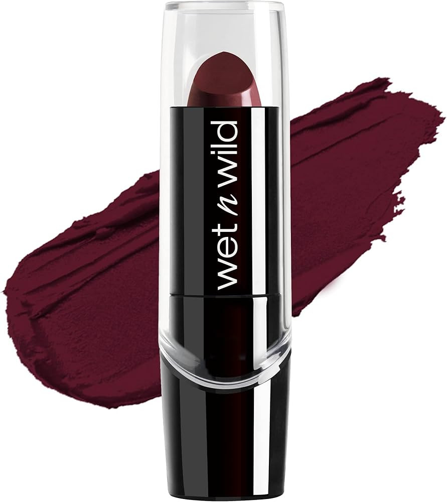 wet n wild Silk Finish Lipstick, Hydrating Rich Buildable Lip Color, Formulated with Vitamins A,E... | Amazon (US)