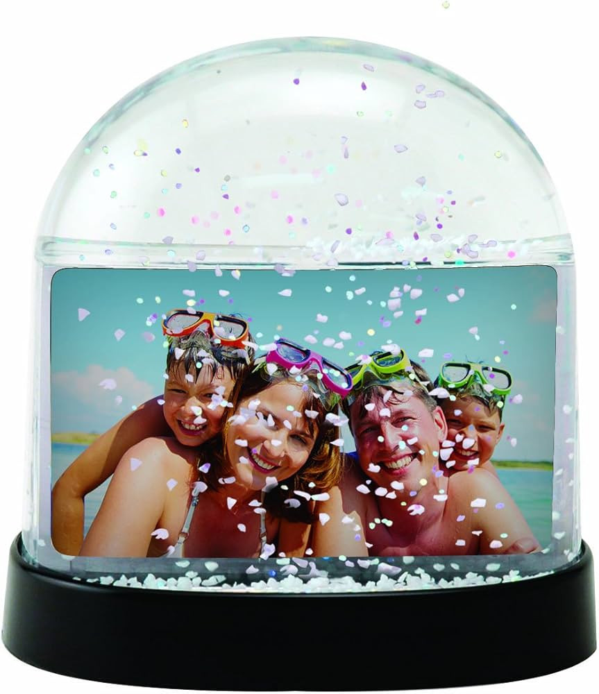 Neil Enterprises Inc. Clear Horizontal Photo Snow Globe | Amazon (US)
